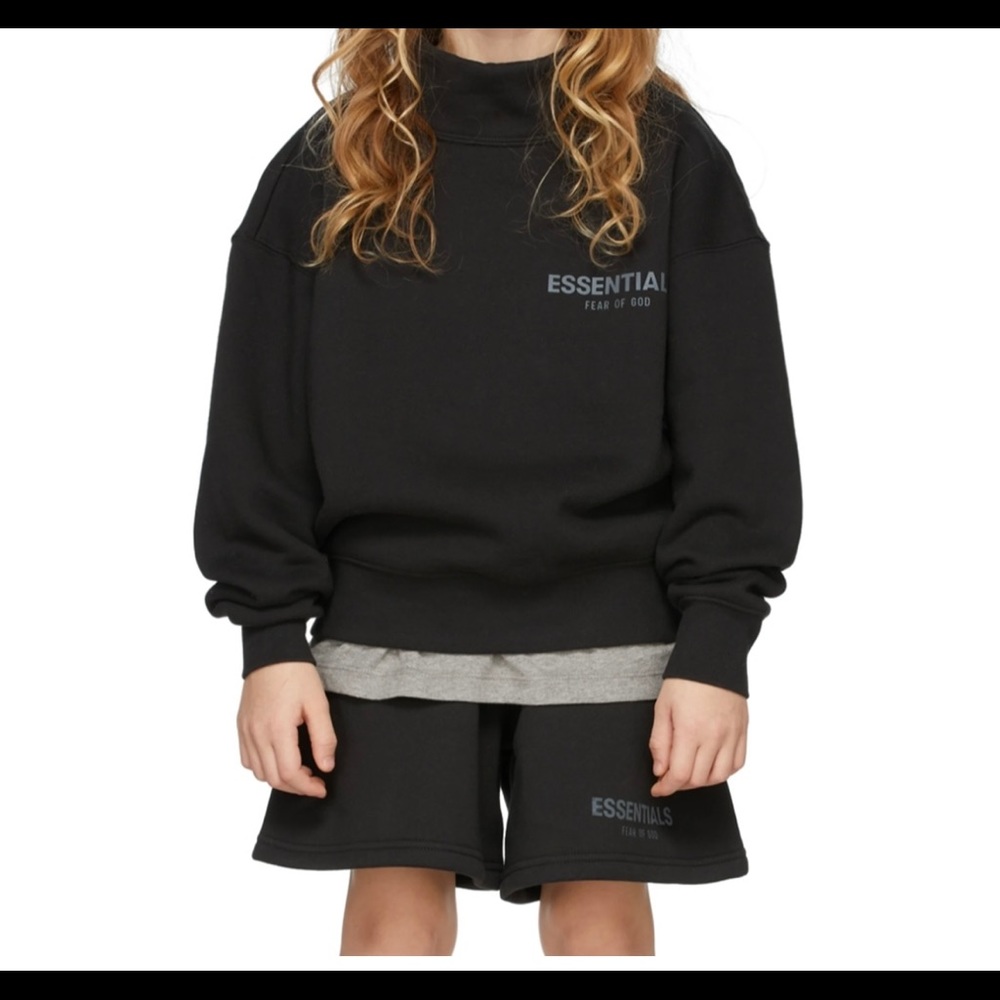 ESSENTIALS FOG PULLOVER MOCKNECK